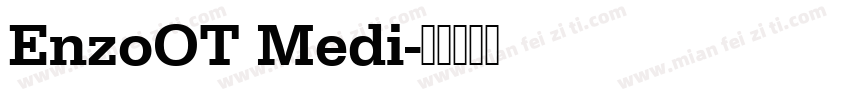 EnzoOT Medi字体转换